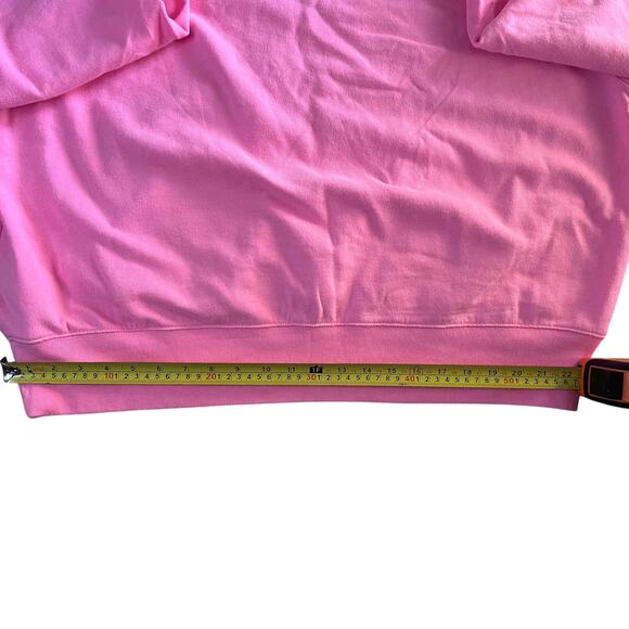 GAP Womens Pink Plain Hoodie, Size XXL, Oversize, Cotton Blend - Picture 8 of 13